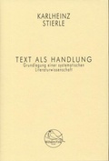 Cover: Text als Handlung - Brill Deutschland