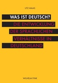 Cover: Was ist deutsch? - Brill Deutschland