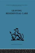 Cover: Leaving Residential Care - Routledge