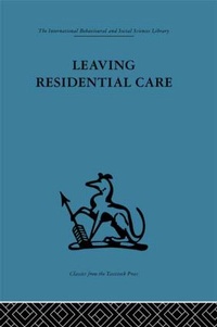 Bild vergrößern Bild: Leaving Residential Care - Routledge