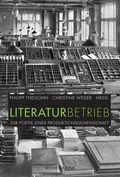 Cover: Literaturbetrieb - Brill Deutschland