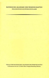 Abbildung von: Bayerische Akademie der Wissenschaften Philosophisch-historische... / Die Personennamen auf den merowingischen Münzen der Bibliothèque nationale de France - Bayerische Akademie der Wissenschaften