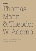 Cover: Thomas Mann & Theodor W. Adorno - Hatje Cantz Verlag