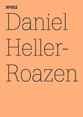 Cover: Daniel Heller-Roazen - Hatje Cantz Verlag