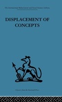 Cover: Displacement of Concepts - Routledge