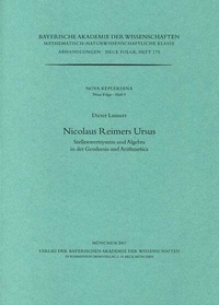 Abbildung von: Werke des Verlags der Bayerischen Akademie der Wissenschaften bei... / Nicolaus Reimers Ursus - Bayerische Akademie der Wissenschaften