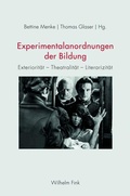 Cover: Experimentalanordnungen der Bildung - Brill Deutschland