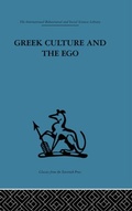 Cover: Greek Culture and the Ego - Routledge