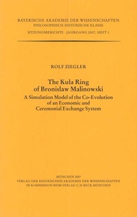 Enlarge image Cover: The Kula Ring of Bronislaw Malinowski - Bayerische Akademie der Wissenschaften