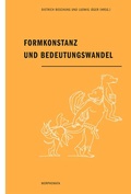 Cover: Formkonstanz und Bedeutungswandel - Brill Deutschland