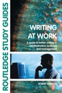 Cover: Writing at Work - Routledge