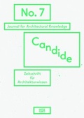 Cover: Candide. Journal for Architectural Knowledge - Hatje Cantz Verlag