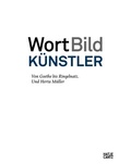 Cover: WortBildK&uuml;nstler - Hatje Cantz Verlag