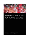 Cover: Research Methods for Sports Studies - Routledge