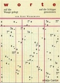 Cover: Worte - Hatje Cantz Verlag