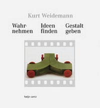 Enlarge image Cover: Kurt Weidemann - Hatje Cantz Verlag