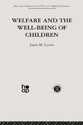 Cover: Welfare and the Well-Being of Children - Taylor & Francis
