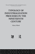Cover: Typology of Industrialization Processes in the Nineteenth Century - Taylor & Francis