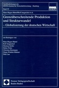 Cover: Grenz&uuml;berschreitende Produktion und Strukturwandel - Nomos