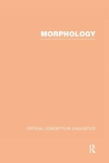 Cover: Morphology - Routledge