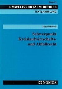 Abbildung von: Schwerpunkt Kreislaufwirtschafts- und Abfallrecht - Nomos