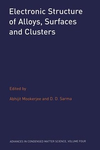 Enlarge image Cover: Electronic Structure of Alloys, Surfaces and Clusters - CRC Press
