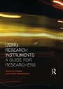 Cover: Using Research Instruments - Routledge
