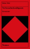 Cover: Verbraucherkreditgesetz - Nomos