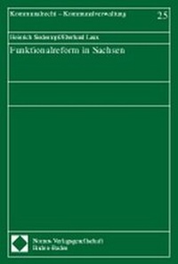 Enlarge image Cover: Funktionalreform in Sachsen - Nomos