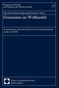 Cover: Grauzonen im Welthandel - Nomos