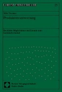 Abbildung von: Produktverantwortung - Nomos