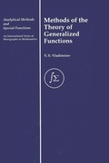 Cover: Methods of the Theory of Generalized Functions - CRC Press