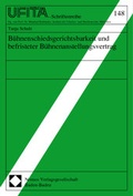 Cover: B&uuml;hnenschiedsgerichtsbarkeit und befristeter B&uuml;hnenanstellungsvertrag - Nomos