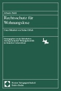 Bild: Rechtsschutz für Wohnungslose - Nomos