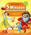Cover: 5 Minuten Mitmachgeschichten zum Tanzen, Spielen und Bewegen - Don Bosco Medien