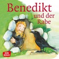 Cover: Benedikt und der Rabe. Mini-Bilderbuch. - Don Bosco Medien