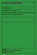 Bild: Europäisches Grund- und Trinkwasserschutzrecht und die Implementation in Deutschland und Frankreich - Nomos