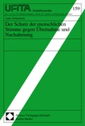 Cover: Der Schutz der menschlichen Stimme gegen &Uuml;bernahme und Nachahmung - Nomos