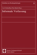 Cover: Informale Verfassung - Nomos