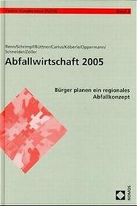 Enlarge image Cover: Abfallwirtschaft 2005 - Nomos