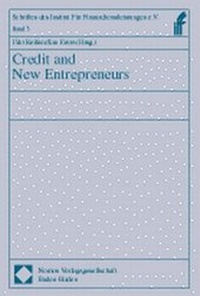 Enlarge image Cover: Credit and New Entrepreneurs - Nomos