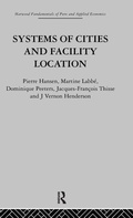Cover: Systems of Cities and Facility Location - Taylor & Francis