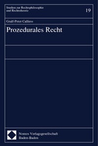 Enlarge image Cover: Prozedurales Recht - Nomos