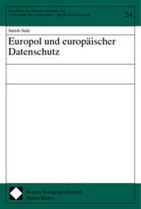 Abbildung von: Europol und europäischer Datenschutz - Nomos