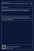 Cover: Integrationstheorien im Vergleich - Nomos
