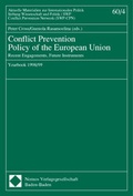 Cover: Conflict Prevention Policy of the European Union - Nomos