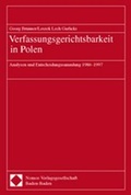 Cover: Verfassungsgerichtsbarkeit in Polen - Nomos