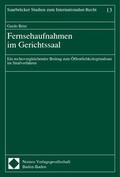 Cover: Fernsehaufnahmen im Gerichtssaal - Nomos