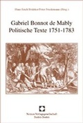 Cover: Gabriel Bonnot de Mably, Politische Texte 1751-1783 - Nomos