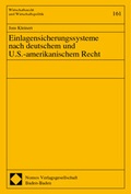 Cover: Einlagensicherungssysteme nach deutschem und U.S.-amerikanischem Recht - Nomos
